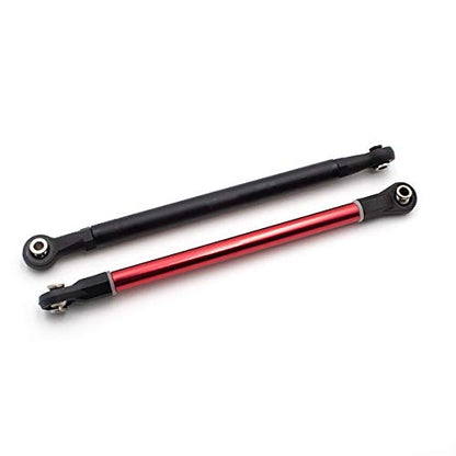 LCX Racing 1/10th RC Crawler Car Aluminum AR60 OCP Front Axle Steering Link for Axial Wraith RR10 SMT10 AX10, Upgrades Parts Accessories (Black) - color: Black