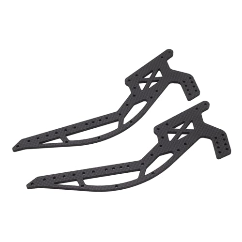 RC Crawler Wheelbase Chassis Kit, 110/ RC Crawler Carbon Frame, Strength Chassis Girder Rails with Shock Absorption, Replacement for, Aluminum Alloy Construction