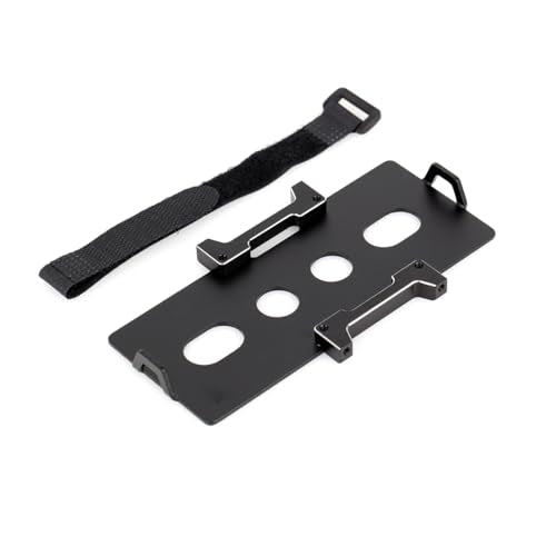 LCX Racing 1/10th RC Crawler Car Aluminum Battery Tray for Axial SCX10 PRO, Upgrades Parts Accessories