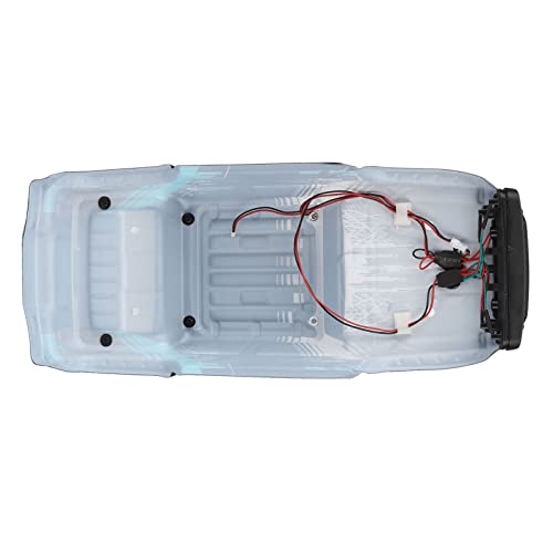 SCYe Body SCY 16103PRO 1/16 Careshell Car Body Cover, Compatible with SCY 16103PRO 1/16 Car, PVCPAl, Car Body, Black Color, Accurate Size 1/18 Body (Blue) - color: Blue