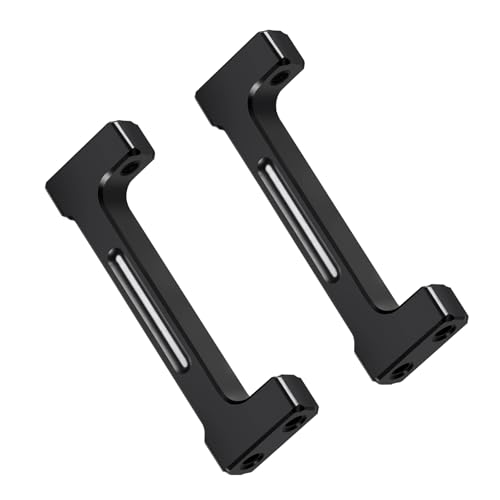Aluminum Shock Tower Brace Support Shock Mount Support Stand Reinforcement Bracket for 1/18 Losi LMT RC Monster Truck Upgrade Parts - Black