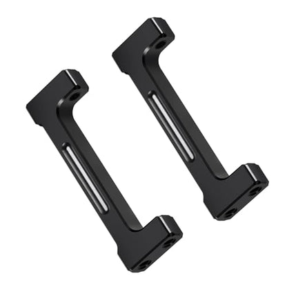 Aluminum Shock Tower Brace Support Shock Mount Support Stand Reinforcement Bracket for 1/18 Losi LMT RC Monster Truck Upgrade Parts - Black