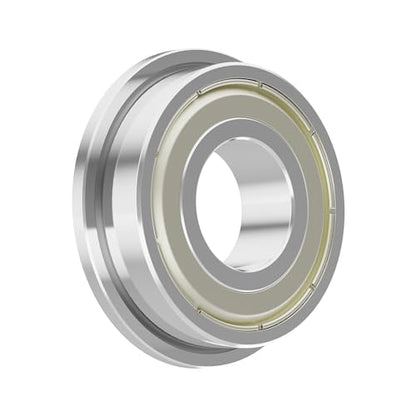 20PCS F693ZZ Flange Ball Bearing, 3x8x4mm, Miniature | Double Metal Shielded Flanged Bearing Chrome Steel ABEC-1(P0) Z2 Deep Groove Ball Bearing for Industrial Machine, Power Tools - size: F693ZZ Size3×8×4mm