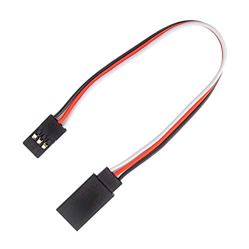 30 Pcs 3-Pin Extension Cable Cord Male to Female Lead Wire Connectors for Servo Extension Connection Control Board Remote Control Parts - 5 Sizes