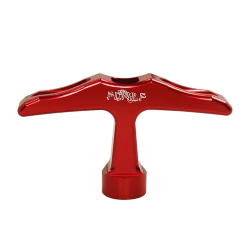 Alloy CNC Pull Starter Handle for Zenoah CY Rovan TSRC Engine (Red) | for 1/5 Hpi Rofun Km Baja Lois 5ive-T FG GoPed Redcat Rc Car Parts - color: Red