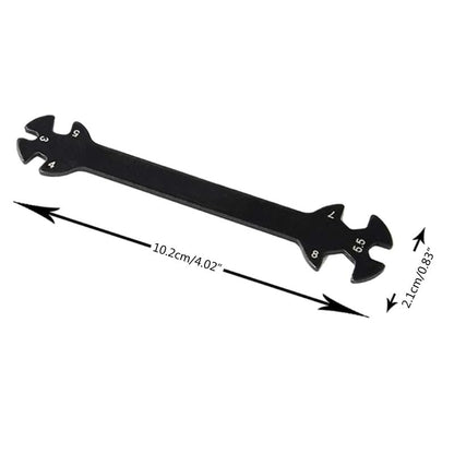 RC Tools 6 in 1 Wrench Tool 3/4/5/5.5/7/8mm for Turnbuckles for Nuts Multifunctional Rc Car Toys Parts