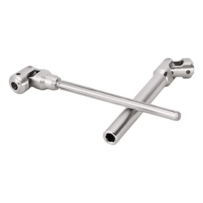 INJORA Stainless Steel Heavy-Duty Drive shafts for 1/10 RC (129mm-179mm) - size: 129mm-179mm