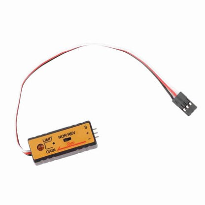 Mini Stability Control Gyro with Single Stage Gain Sensitivity Adjustment 4-6V, RC Gyro Controller Module, for RC Cars and Boats