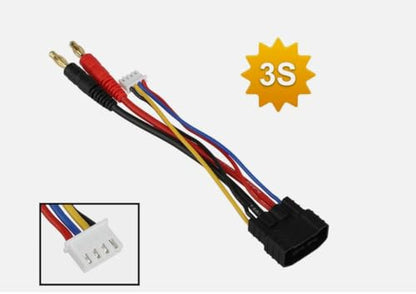3S Lipo Battery Bullets Connector Cable Adapter for Traxxas TRX 1/8 1/10 RC Car 190MM