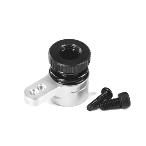 25T Servo Arm for ARRMA 1/18 Granite Grom/1/18 Typhon GROM/1/18 Mini LMT 4X4/1/18 UTB18 Capra Upgrade Parts (Silver) - color: Silver