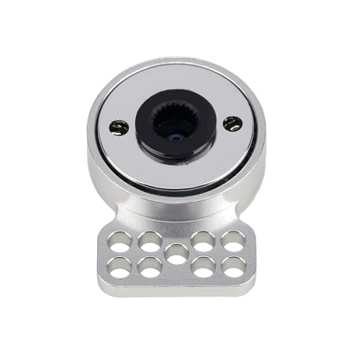 DJX CNC Aluminum Porous Servo Saver 23T/24T/25T (Silver) - color: Silver