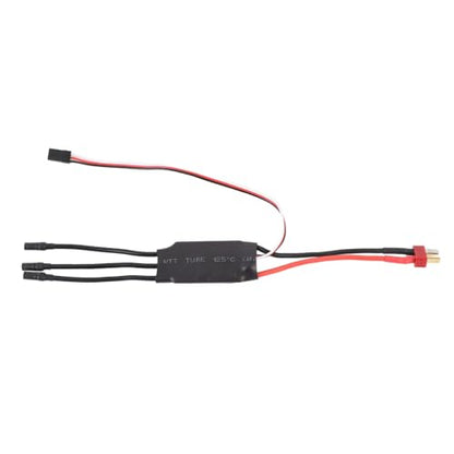 Brushless ESC 30A V2 RC Airplane Drone Motor Electric Speed Controller T Plug to Banana Female 3.5mm Lipo 2-4s