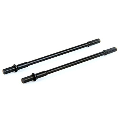 LCX Racing 1/10th RC Crawler Car Hard Steel Rear Axle Drive Shaft Dogbone Straight Shaft for RC Car Axial Capra Unlimited Trail Buggy UTB10, Upgrades Parts Accessories