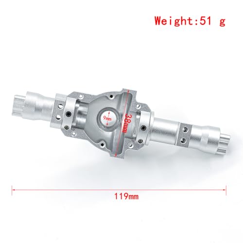 Metal Bridge Shell Cover RC Upgraded Parts for REDCAT GEN8 RC Car - color: Bridge Shell