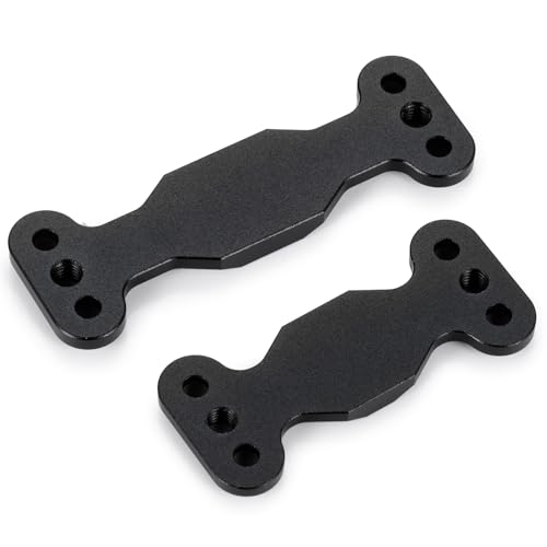 Aluminum Rear Sway Bar Assembly, Anti-Roll Stabilizer Rod and Anti-Sway Bar Mount Set, Black RC Upgrade Parts Compatible with 1/5 LOSI 5IVE-T 2.0 RC Buggy Car
