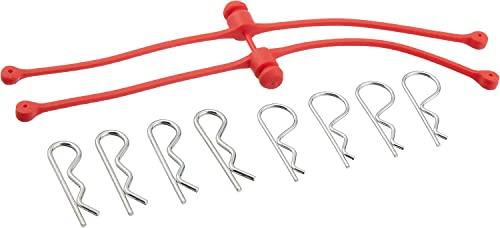 Du-Bro 2248 Red Body Klip Retainer (2-Pack) - color: Red