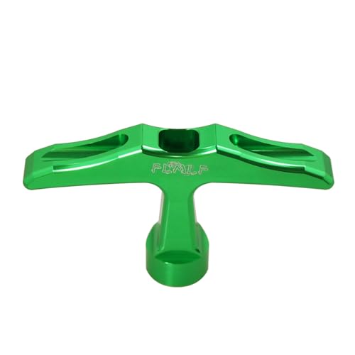 Alloy CNC Pull Starter Handle for Zenoah CY Rovan TSRC Engine (Green) | for 1/5 Hpi Rofun Km Baja Lois 5ive-T FG GoPed Redcat Rc Car Parts - color: Green