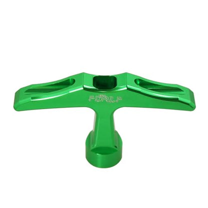 Alloy CNC Pull Starter Handle for Zenoah CY Rovan TSRC Engine (Green) | for 1/5 Hpi Rofun Km Baja Lois 5ive-T FG GoPed Redcat Rc Car Parts - color: Green