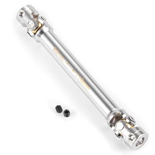 RC-Hub 1Pcs RC Driveshafts Metal Drive Shaft 45-50/47-57/55-67/60-80mm for 1:14 Tamiya Trailer Tractor Truck RC Crawler Car (85mm-115mm) - size: 85mm-115mm