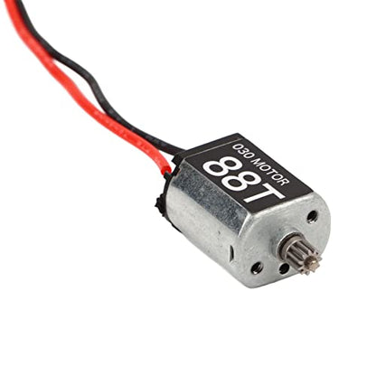 RC Brushed Motor 030 Upgrade Carbon Brush Motor 88T RC Carbon Brushed Motor Replacement Compatible with AXIAL SCX24 1/24 RC Car