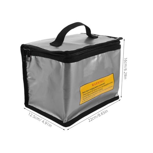 Totority Fireproof Lithium Bag Organizer for Safe Charging Transit and Storage of Batteries Rc Cars and Drones