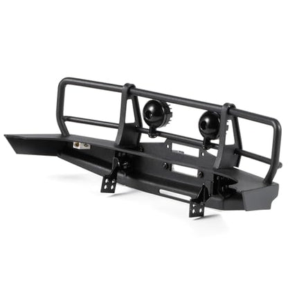 Rc Bumper for LC80 RUN80 RC for Rock Crawler for Chassis 1/10 rc Car Hand Welded Metal Bull Bar Front Bumper Kit