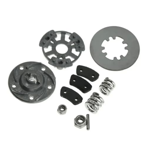 for Slash 4X4 for Rustler for Bandit TRXS Jato 1/10 RC Car Parts Metal Slipper Clutch Rebuild Kit Pressure Plate & Hub 5552X 5556 RC Cars Models Parts