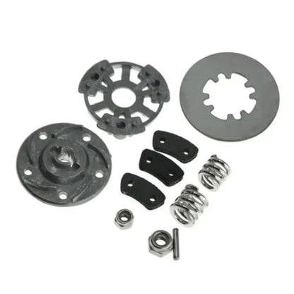 for Slash 4X4 for Rustler for Bandit TRXS Jato 1/10 RC Car Parts Metal Slipper Clutch Rebuild Kit Pressure Plate & Hub 5552X 5556 RC Cars Models Parts