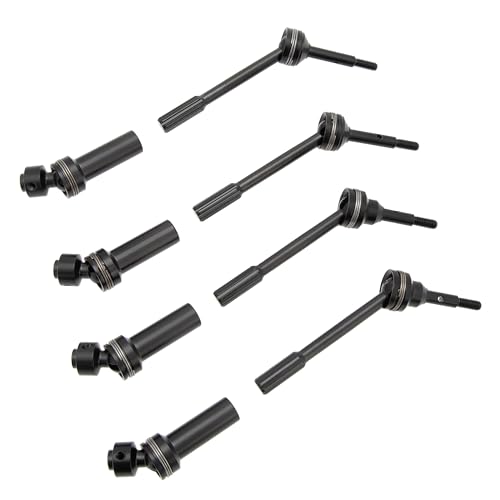 MEUS RACING Steel Front Rear Drive Shaft CVD Driveshaft Kit for 1/10 Traxxas Slash RC Car (for Old 4x4) - color: For Old 4x4