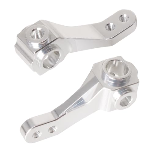 KYX Racing Aluminum Front Steering Knuckles Upgrades Parts Accessories for 1/10 Rc Crawler Tamiya The Grasshopper