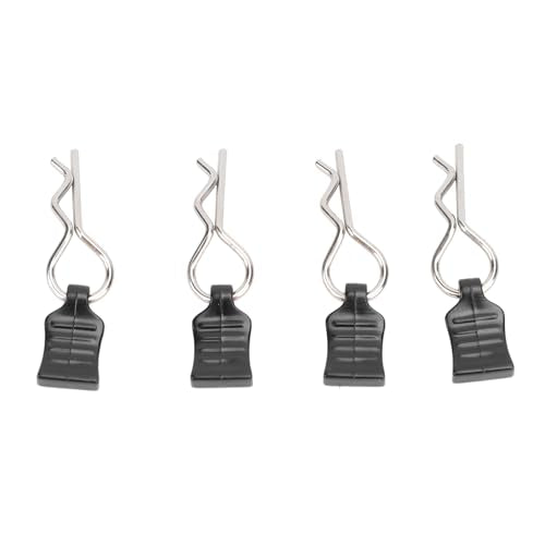 RC Car Body Pin with Pull Tabs Secure Connection Durable Plastic Metal Construction RC Body Clip for 124008 124010 124006 144016 144018 Hobbyists Racing Enthusiasts Off Road Use