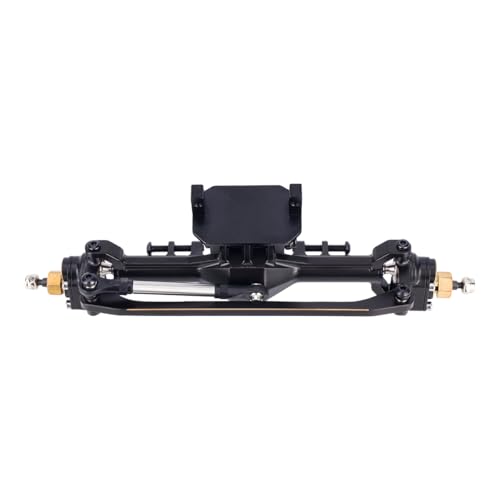 TRX4M Brass Axles, 216.4g Portal Axles CNC +10mm Front & Rear Complete Set with Lay-Down Servo Mount & Links for 1/18 TRX4M RC Crawler Car Upgrades Parts DIY