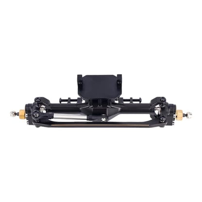 TRX4M Brass Axles, 216.4g Portal Axles CNC +10mm Front & Rear Complete Set with Lay-Down Servo Mount & Links for 1/18 TRX4M RC Crawler Car Upgrades Parts DIY