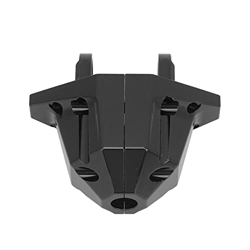 RC Rear Axle Gearbox Housing, Aluminium Alloy Strong Easy Installation RC Axle Gearbox Housing RC Exterior Gear Box Shell Cover for 1/7 UDR (Black)