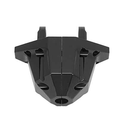 RC Rear Axle Gearbox Housing, Aluminium Alloy Strong Easy Installation RC Axle Gearbox Housing RC Exterior Gear Box Shell Cover for 1/7 UDR (Black)