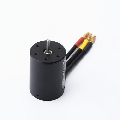 Premium 3600KV Brushless RC Motor for 1 8 10 Trucks 3660 Can High Efficiency Winding Low Temp 550 Size Compatible - size: 3600KV