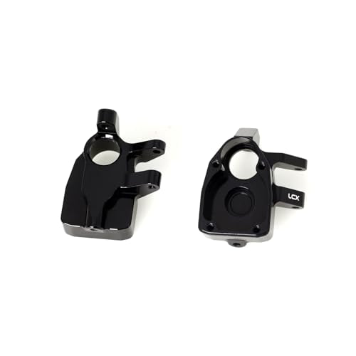 LCX Racing 1/8th RC Crawler Car Aluminum AF16P Front Portal Axles Steering Knuckles for Axial AXP8 Gilamon 2.2，Upgrades Parts Accessories