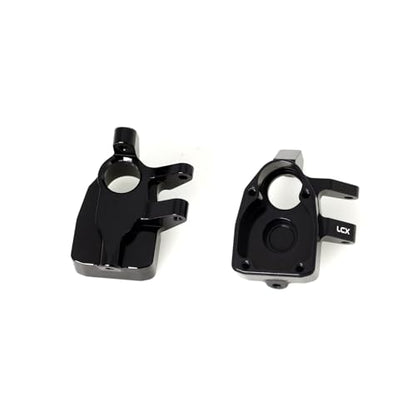 LCX Racing 1/8th RC Crawler Car Aluminum AF16P Front Portal Axles Steering Knuckles for Axial AXP8 Gilamon 2.2，Upgrades Parts Accessories