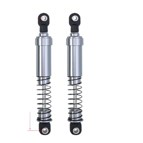 75mm-115mm Aluminum Big Bore Shocks With Oil Filled For 1/10 RC Crawler Cheater Rigs 90046(115mm 2Pcs) - color: 115mm 2Pcs