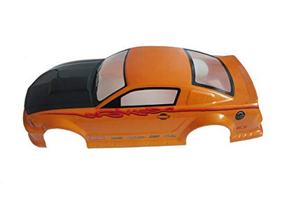 1/10 Scale RC Painted Precut Drift Racing Touring Onroad Car Body Shell Width 190mm with Wing Mirror Accessories (MT GT) - style: MT GT