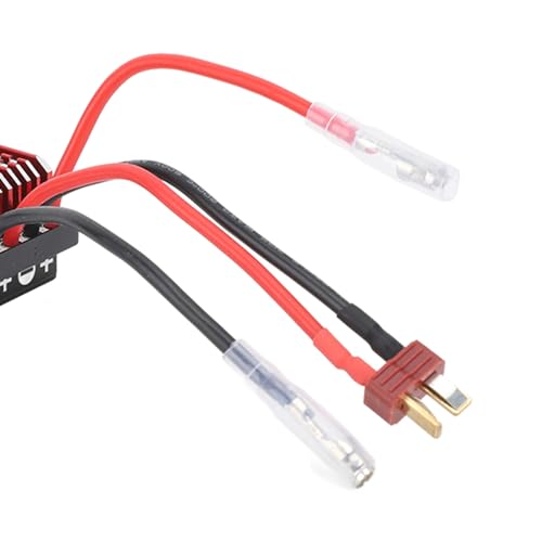 Brushed Electronic Speed Controller, 320A Two Way with Brake, High Current ESC for 1/10 Scale RC Car Boat Off-Road Racing Hobbyist Marine Applications