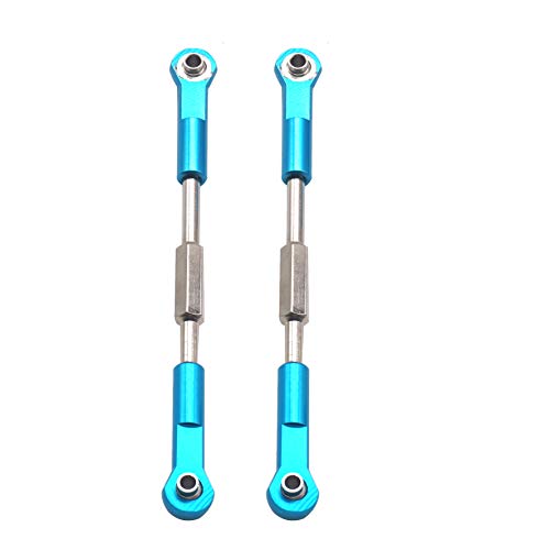 2Pcs Vgoohobby Aluminum Linkages Rear Upper Suspension Arm Upgrade Parts 860015 Compatible with HSP 1/8 RC Nitro Off Road Monster Truck Car 94762