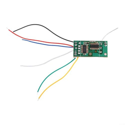 2.4G 4-Way Remote Control Module Set Including Transmitter And Receiver Boards, Wireless Circuit For RC Cars And Boats, Compact Design For DIY Projects Blue(Red)