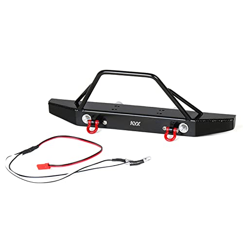 KYX Racing Metal Front Bumper Upgrades Parts Accessories for 1/6 RC Crawler Car SCX6 AXI05000