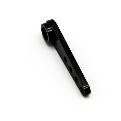 5pcs Aluminum 25T Servo Horn 37mm M2.5 Threads Metal 25 Teeth Extension Steering Arm Compatible with Futaba Savox Power Servos RC Car Truck - color: Black