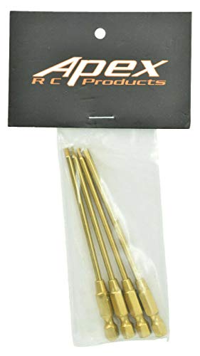 Apex RC Products 1.5, 2, 2.5 & 3mm Titanium Quick Change Allen Key Set #2739