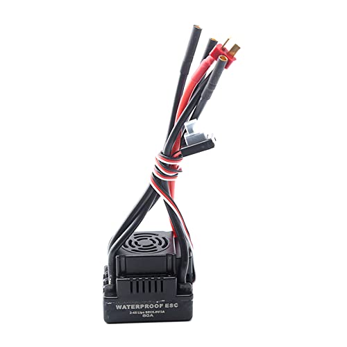 GoolRC 80A Brushless ESC Electronic Speed Controller T Plug 5.8V 3A BEC for 1/8 RC Car
