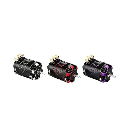 D10 Sensored Brushless Motor,Compatible for Hobbywing, XeRun RC Car | For 1/10 RC Drift Car(Purple 13.5T Motor)