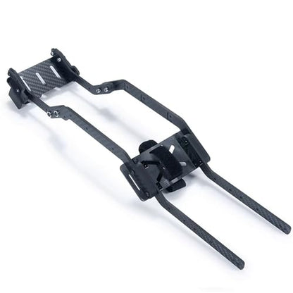 RC Cars Crawler Parts Compatible with TRX-4 1/10 RC Car Upgrade Parts ABS Girder Frame for Chassis Rails with Battery Tray Mount