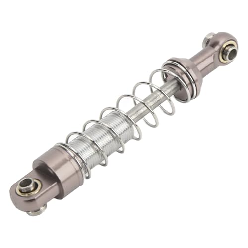 51mm Aluminum Alloy RC Shocks, 2 Pairs Aluminum Alloy RC Car Shock Absorber Dampers with Mounting Screws Bolts for WPL C14 C24 MN D90 99S